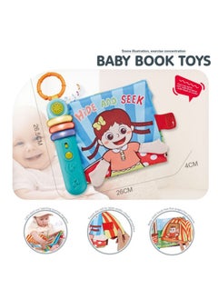 Generic Cloth Book Gift Box Early Education Baby Toys Tear Not Bite Educational Toys For Children Birthday Gifts-Color:Hide And Seek Music Cloth Book  - Image 5