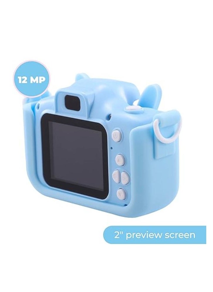 Executive LLC Kids Camera 2" Screen for Joyful Moments Snap 12MP Pics Record 1080p HD Videos Build in Games Durable Drop Proof Case USB Rechargeable for Non Stop Fun Best gift for childrens  - Image 3