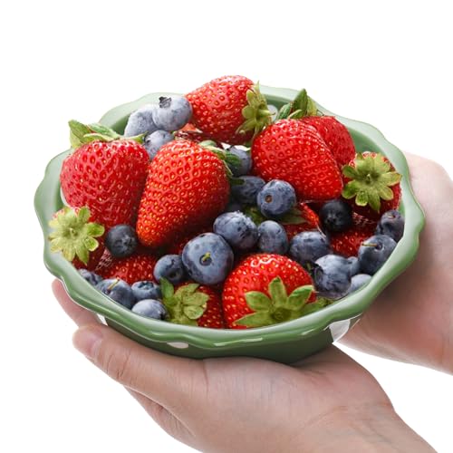 AVLA 4 Pack Ceramic Mini Pie Pans, 6 Inch Small Baking Pie Dish Plate, 10 oz Individual Deep Dish Pie Plate, Kitchen Bakeware Pot Pie Pans for Quiches, Tarts, Puddings, Apple Pecan Pie, Oven Safe - Image 3
