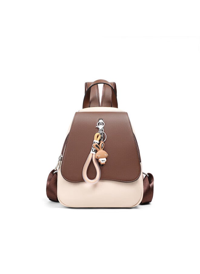 Yuyula Leather Backpack For Women, Luxury Large Capacity Backpack, Stylish Lightweight Travel Bag For College Students, Birthday Gift For Girlfriend - Image 4