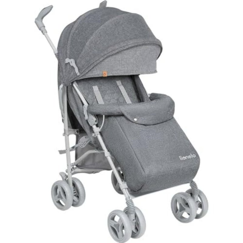 Urban stroller for infants up to 15 kg, aluminum frame, charcoal gray, ultra-lightweight with one-hand fold and lie-flat recline - Image 4