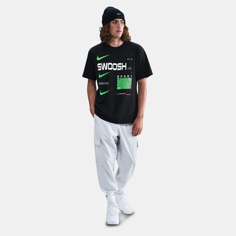 Nike Black Men's Sportswear Max90 T-Shirt for Men | Best Price UAE