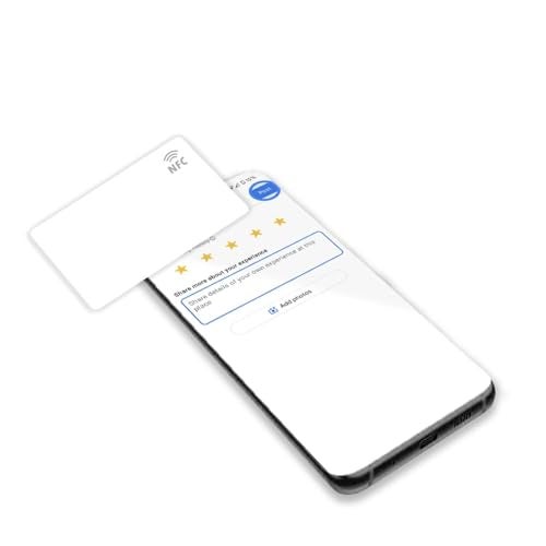 tinydabba 5 PCS NFC Cards With NTAG | Blank White PVC Printable | UV or Thermal Printing Only | Set of 5 NFC Card - Image 3
