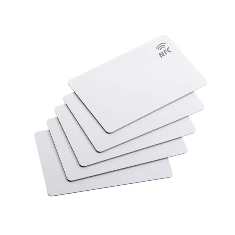 tinydabba 5 PCS NFC Cards With NTAG | Blank White PVC Printable | UV or Thermal Printing Only | Set of 5 NFC Card - Image 5
