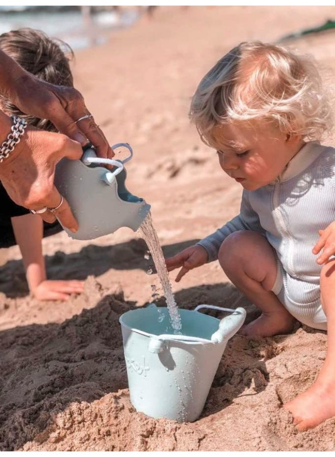 Scrunch Kids Watering Can - Teal Silicone Watering Can for Gardening and Play - Image 5