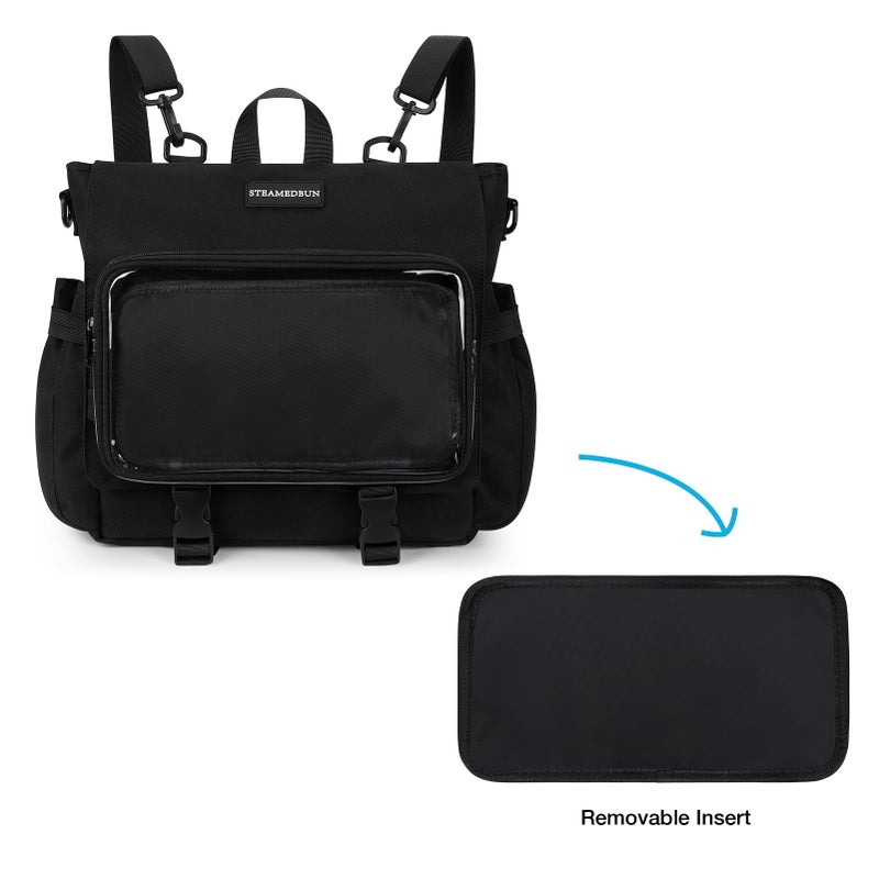 STEAMEDBUN Kawaii Backpack for Schoolï¼ŒCute Backpack for Teen Girlsï¼ŒAesthetic Ita backpack with Insert - Image 2