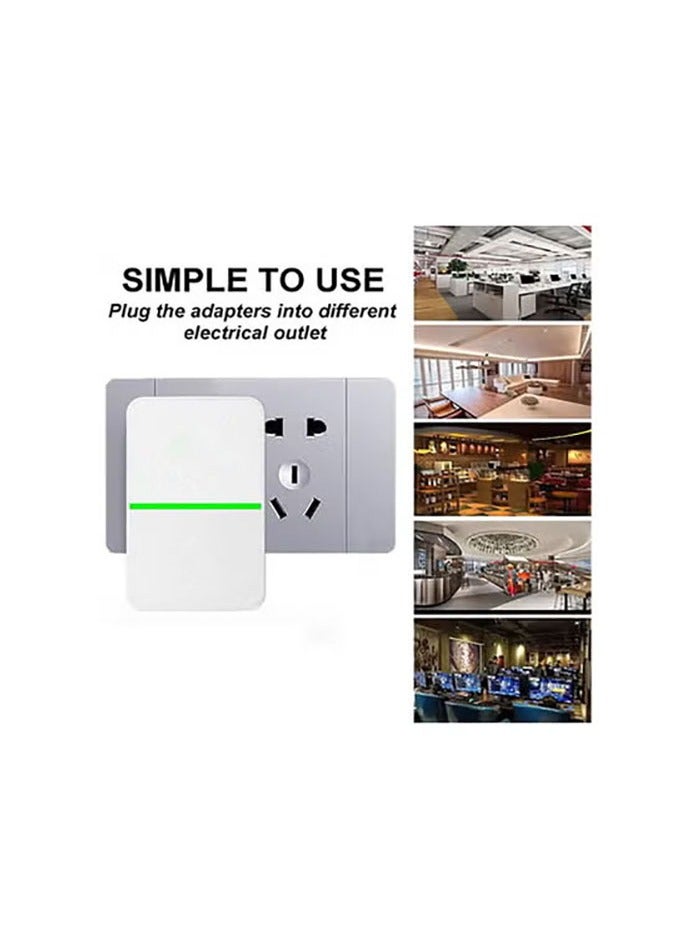 4 Pack Smart Stabiliser with UK Plug for Home Office Shop Hotel - Image 3