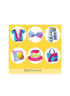 Generic Single-Step 8 Colors Fabric Painting Dyeing Set Kit Kids Adults Clothes Shirts Bags - MY283  - Image 3
