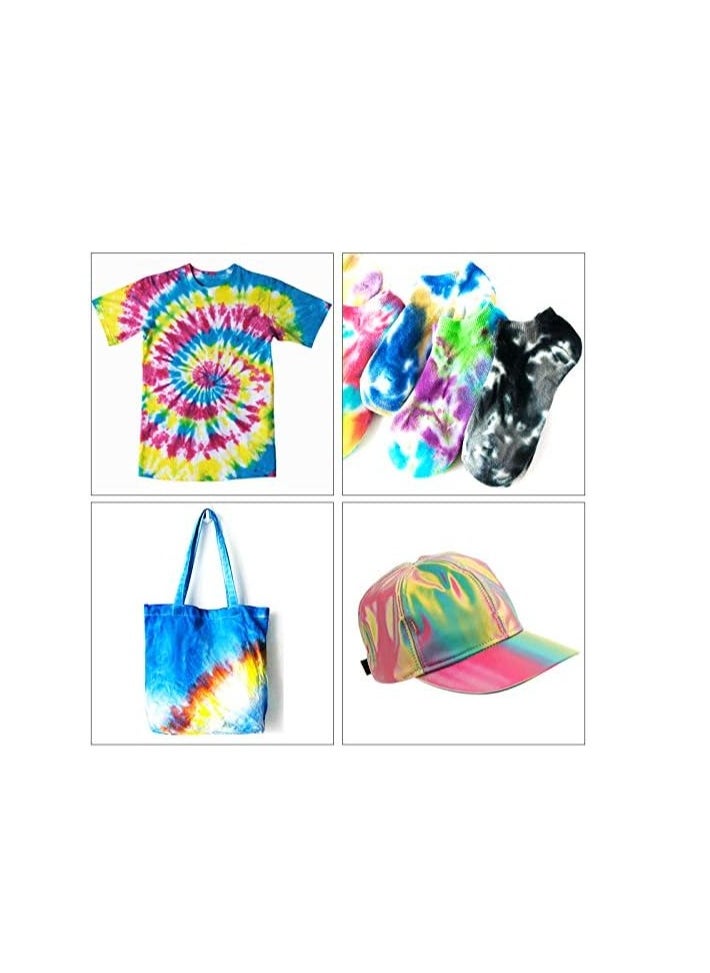 Single-Step 8 Colors Fabric Painting Dyeing Set Kit Kids Adults Clothes Shirts Bags - MY283