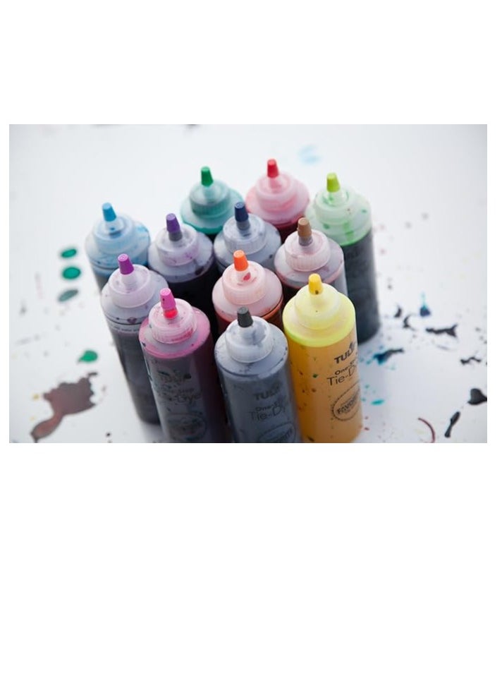 Single-Step 8 Colors Fabric Painting Dyeing Set Kit Kids Adults Clothes Shirts Bags - MY283