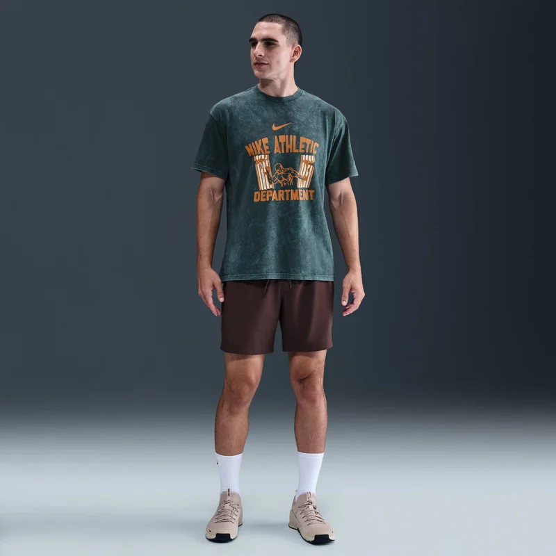 Nike Green Men's Max90 Gym Heritage T-Shirt for Men | Best Price UAE