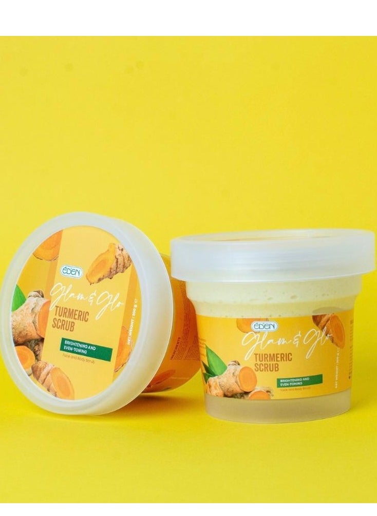 Glam And Glow Turmeric Scrub 200 g - pzsku/ZD1E2A1EB1A3090DE36AFZ/45/_/1718880715/36b45833-3343-4f27-b8fa-8d5e69a1e80e