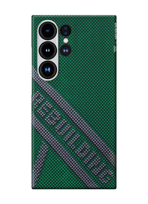 PITAKA for S24 Ultra Case 6.8 Inch Compatible with MagSafe, Slim & Light Samsung Galaxy S24 Ultra Case, 1500D Aramid Fiber Made Tactile Woven Case Re-TROS Edition - Refining