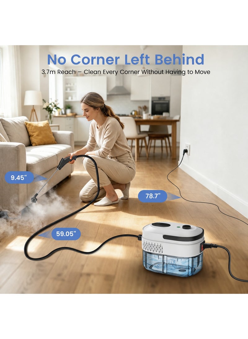 FEELSO 15s Fast Heat Up Steam Cleaner with 1.4L Water Tank for Home Clean - Image 5