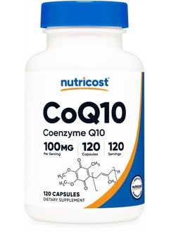 Nutricost Coq10 Coenzyme Q10 100Mg 120 Capsules  - Image 1