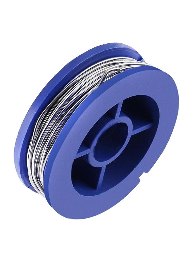 NIBEMINENT Mini Pure Solder Welding Wire Blue/Silver 5centimeter - Image 1