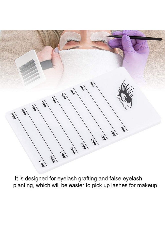 Rotekt 7 15Mm Eyelash Tray Stand Lashes Extension Grafting Planting Acrylic Board Makeup Tool - Image 4