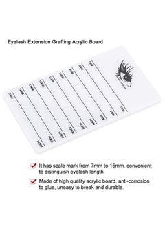 Rotekt 7 15Mm Eyelash Tray Stand Lashes Extension Grafting Planting Acrylic Board Makeup Tool  - Image 3