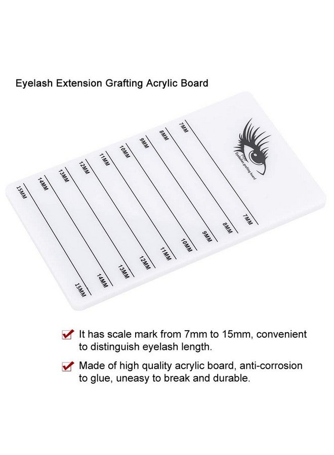 Rotekt 7 15Mm Eyelash Tray Stand Lashes Extension Grafting Planting Acrylic Board Makeup Tool - Image 3
