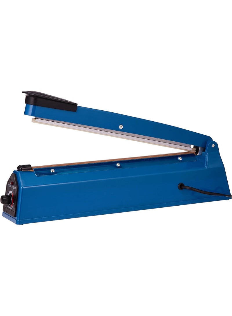 Impulse Sealer PFS-200 | 8-inch Heat Sealing Machine for Plastic & Poly Bags | 220-240V | 210W Power | Adjustable Timer | Professional Manual Bag Sealer - Image 1