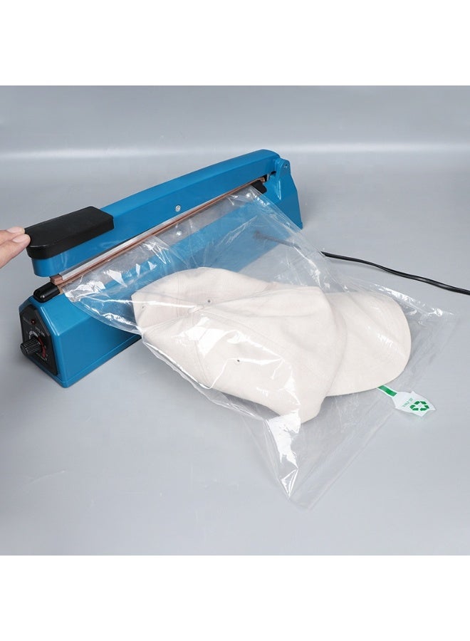 Impulse Sealer PFS-200 | 8-inch Heat Sealing Machine for Plastic & Poly Bags | 220-240V | 210W Power | Adjustable Timer | Professional Manual Bag Sealer - Image 3