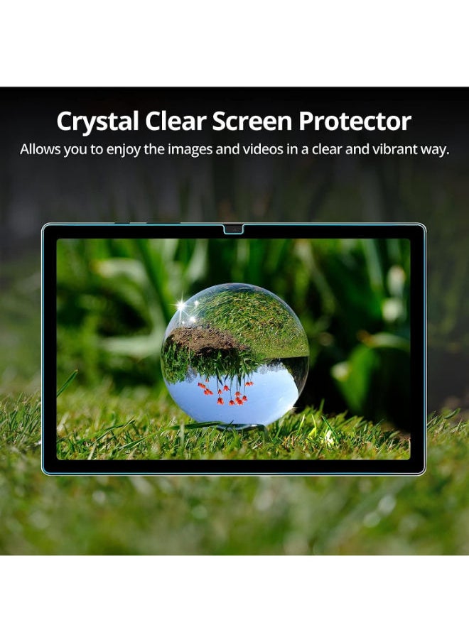 SHOPI - For Galaxy Tab A8 10.5-Inch 2022 (SM-X200/X205/X207), Protective Stand Case Hard Shell Cover for 8.7 Inch Samsung Tab A7 Lite Tablet - BLUE With 2 FREE Screen Protectors - Image 1