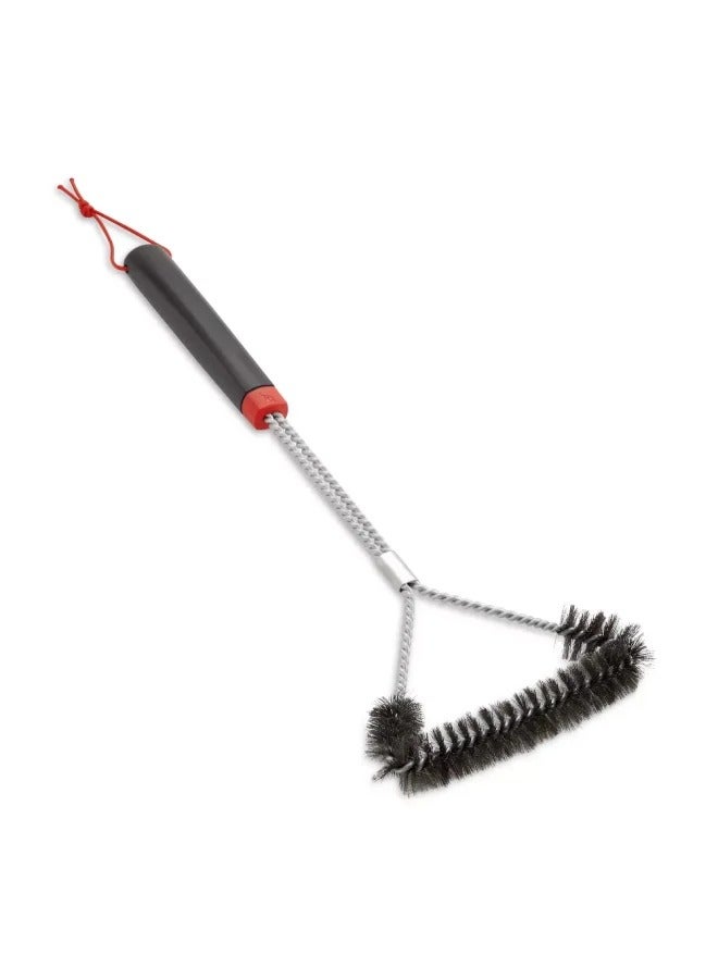 ويبر فرشاة شواء ثلاثية الجوانب من ويبر 46 سم - لون أسود - Image 2