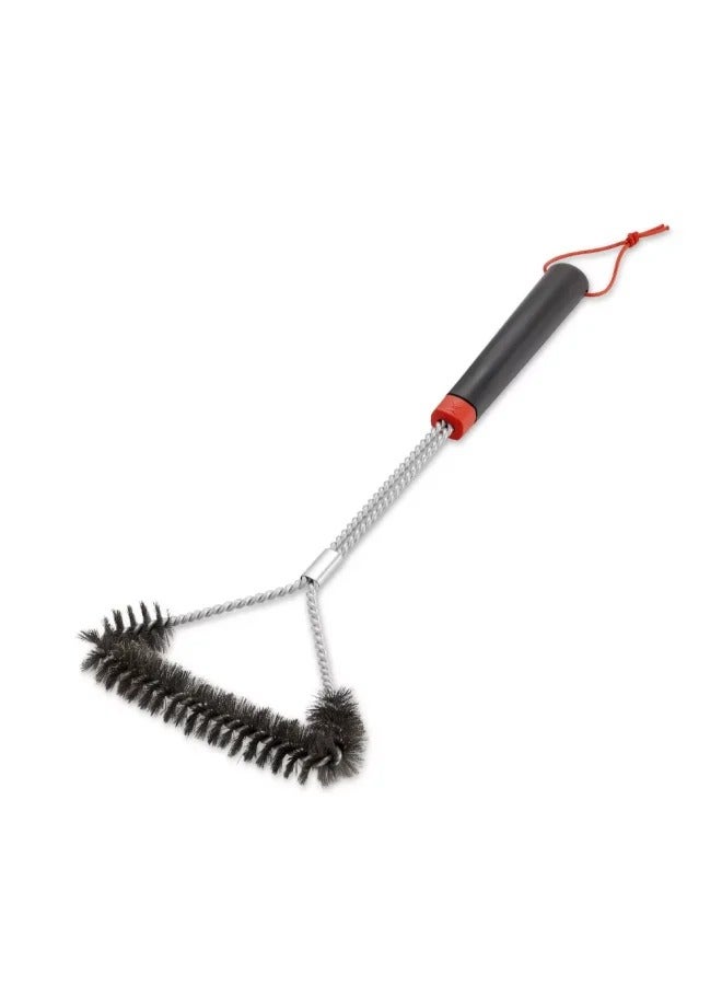 ويبر فرشاة شواء ثلاثية الجوانب من ويبر 46 سم - لون أسود - Image 3