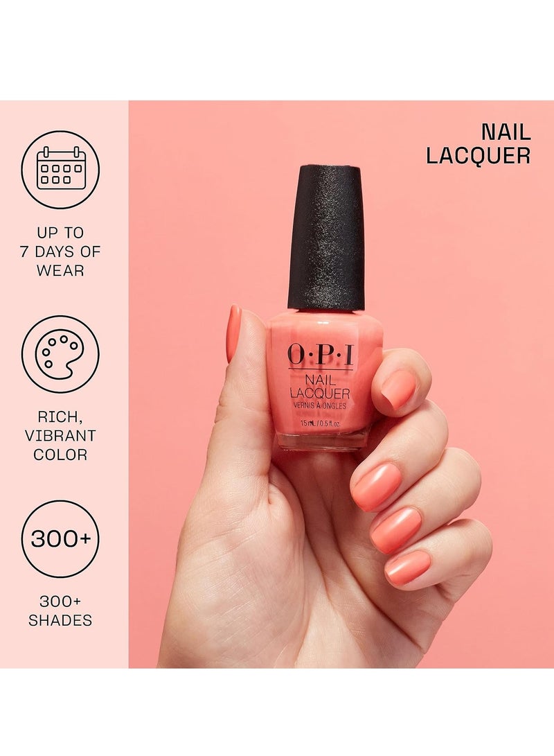أو بي آي O.P.I طلاء أظافر 15 مل طلاء أظافر يدوم طويلاً ومقاوم للتشقق - Image 3