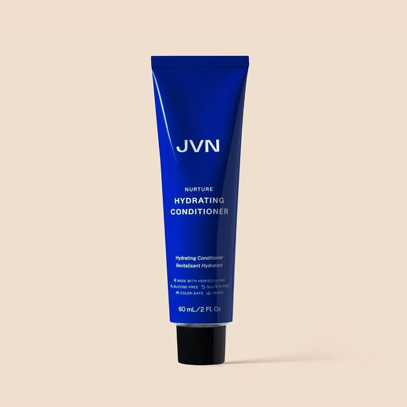 JVN JVN Nurture Hydrating Conditioner - 60 mL Moisturizing and Softening Formula for Frizz Control