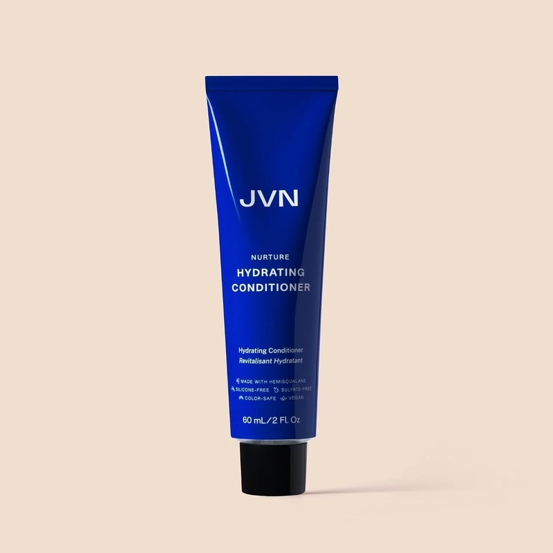 JVN Nurture Hydrating Conditioner - 60 mL Moisturizing and Softening Formula for Frizz Control - Image 1