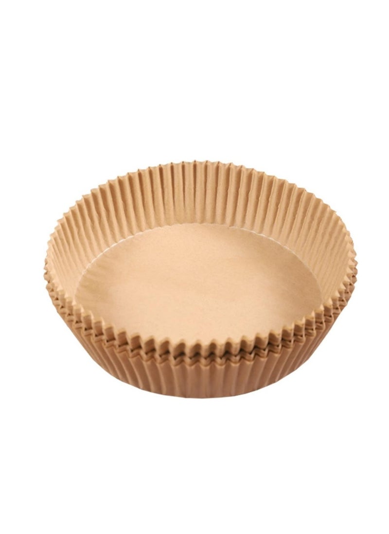 ALMUFARREJ - 50 Piece Air Fryer Round Nonstick Steamer Pads High Quality Parchment Paper for Baking - Image 1