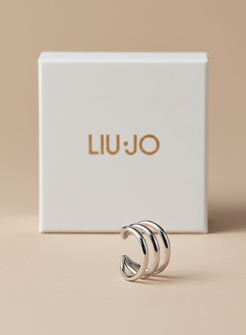 Liu Jo Triad Silver Ear Cuffs - LJ2733 - Image 4