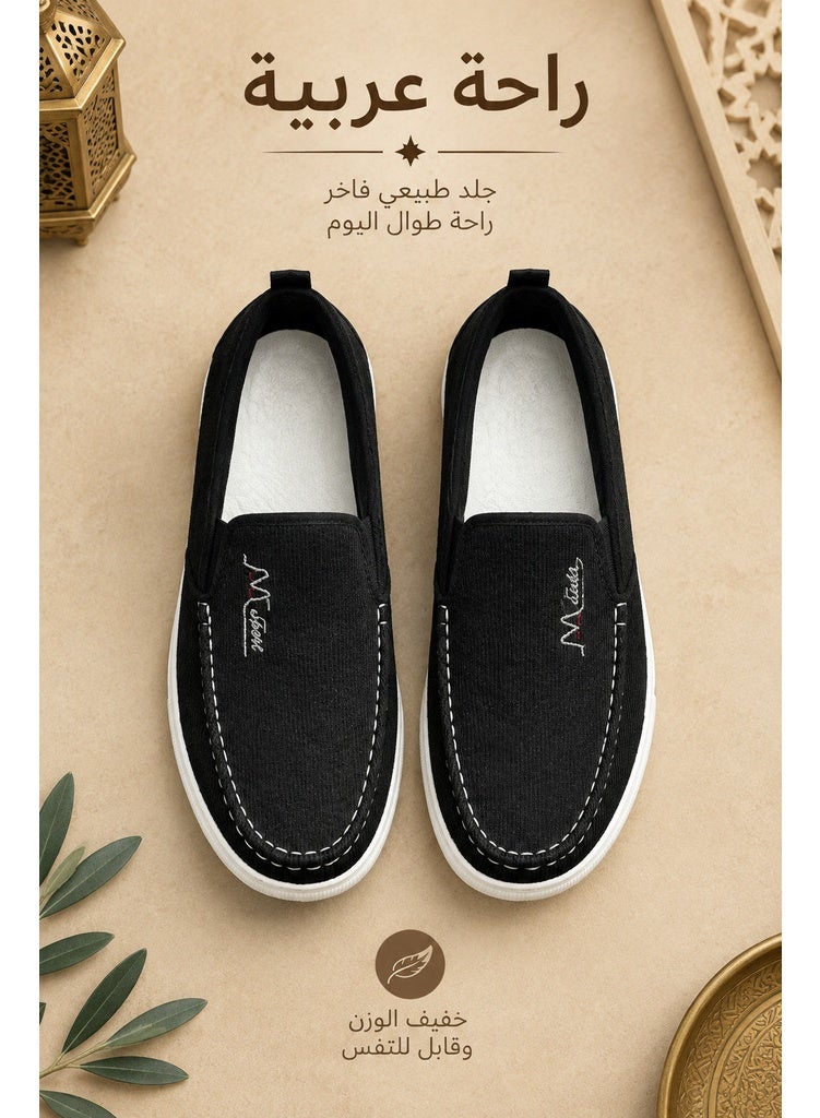 Amity Men's Casual Slip-On Canvas Loafers - Lightweight, Soft Insole, Non-Slip - Image 5
