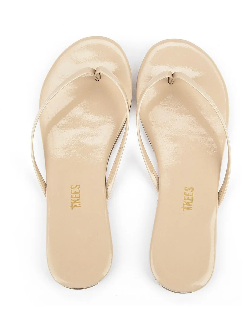 Tkees , Women's Slippers 11136 TK2063 Beige