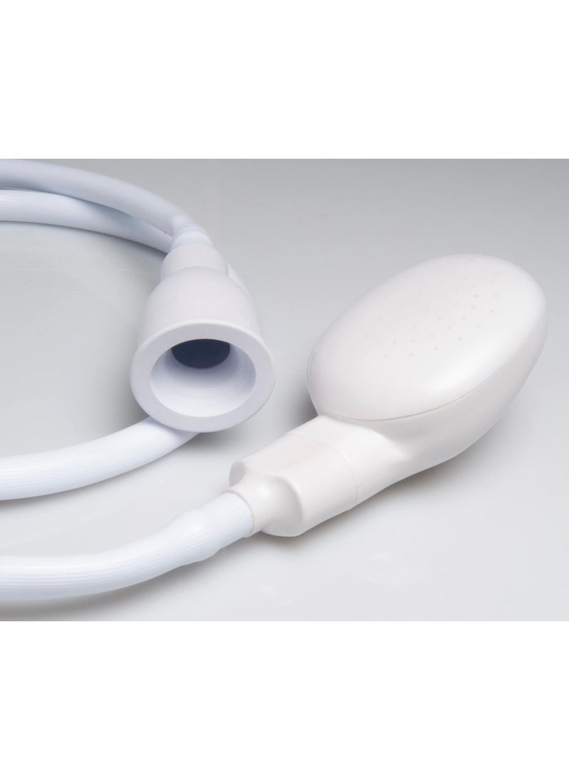 Diane Diane Portable Shampoo Spray Hose  Sink Hose Nozzle for Washing Hair  43  White  D880  - Image 3