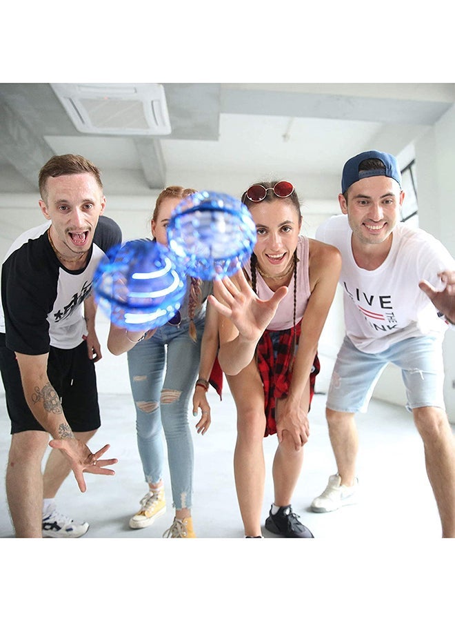 إسكدنيا Flexible Anti-Collision Flying Spinner Programmable Led Lights Ball Toy 10.4x10.2x10.2cm - Image 5