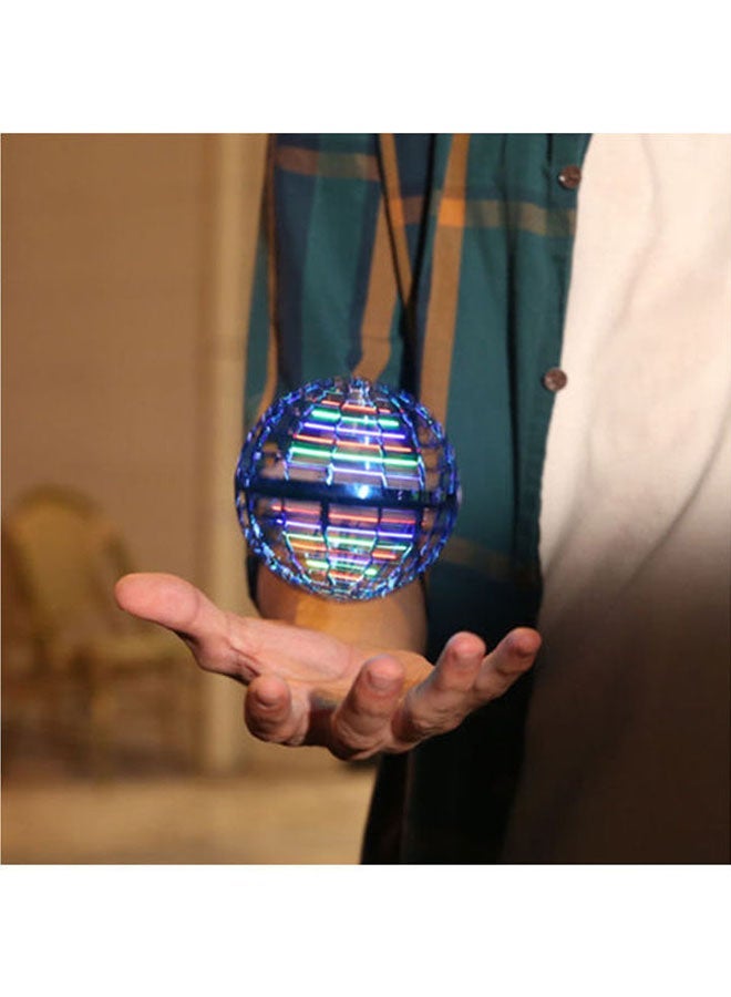 إسكدنيا Flexible Anti-Collision Flying Spinner Programmable Led Lights Ball Toy 10.4x10.2x10.2cm - Image 4