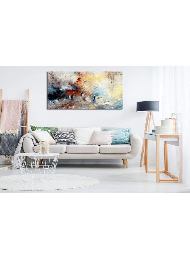 ZEYDRT Abstract Wall Art Pictures for Bedroom Abstract Canvas Wall Art Decorations For Living Room Bedroom Bathroom Office Wall Art Decor Abstract Painting Décor Framed Bathroom Wall Decor Large 24"x48" - Image 4