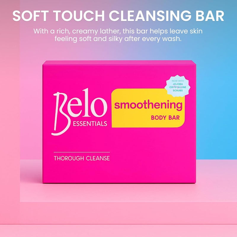 Belo Essentials Smoothening Body Bar Gentle Cleanser for Even Tone and Soft Feel Daily Care Skin Soap Bar 135g - Image 2