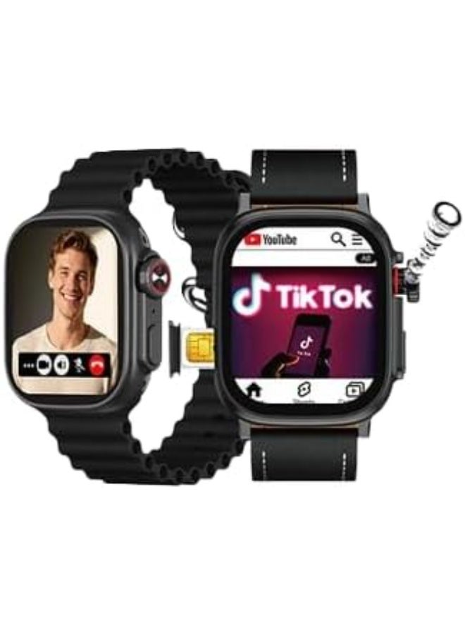 Haino Teko Hainu Tico FG-7 Smartwatch for Men - Fitness Tracker with Bluetooth Calling, Heart Rate, Sleep Monitoring, Step Counting, Multiple Sports Modes, Full HD Touchscreen, Compatible with Android and iOS - Black - Image 4
