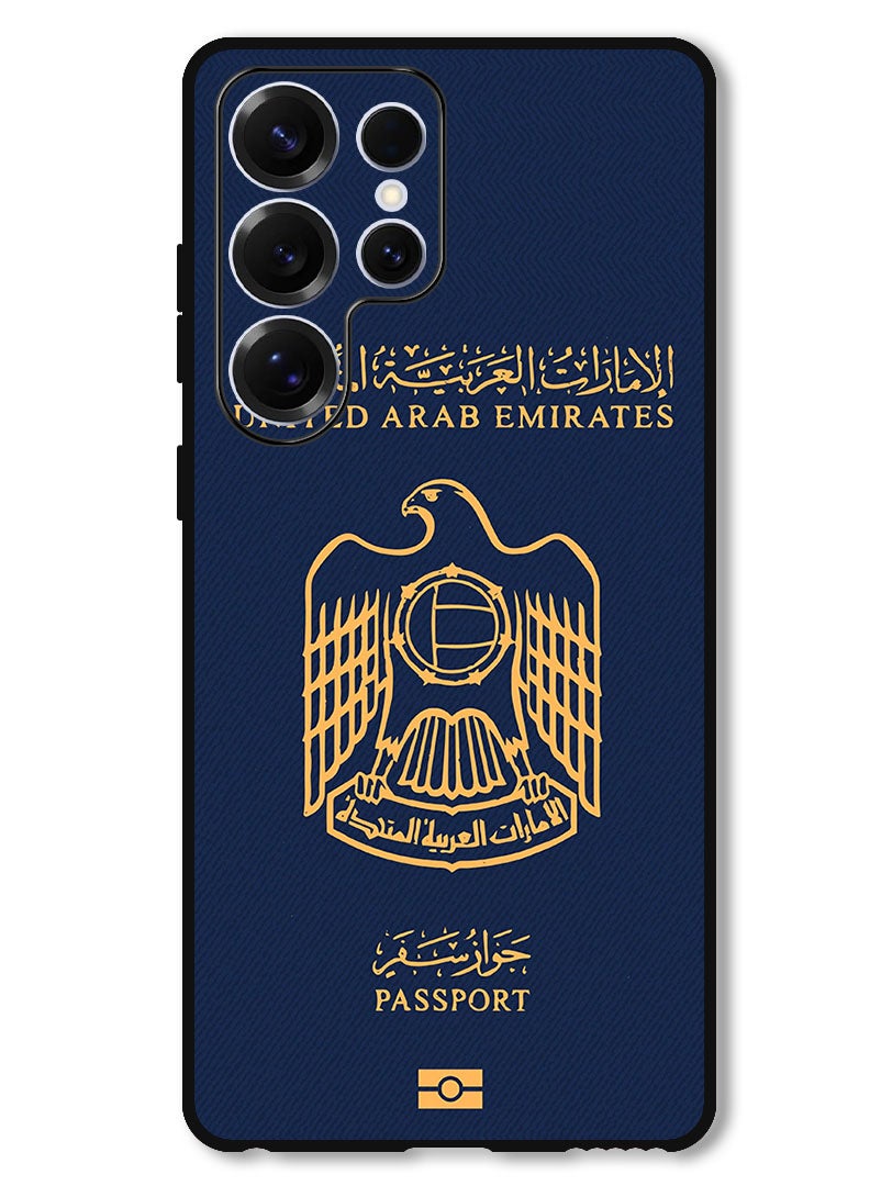 Theodor Protective Case Anti Scratch Shock Proof Bumper Cover For Samsung Galaxy S25 Ultra UAE Passport - Image 1