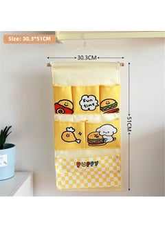 Multi-Function Organizer Storage Hanging Bag 2# yellow hamburger puppy