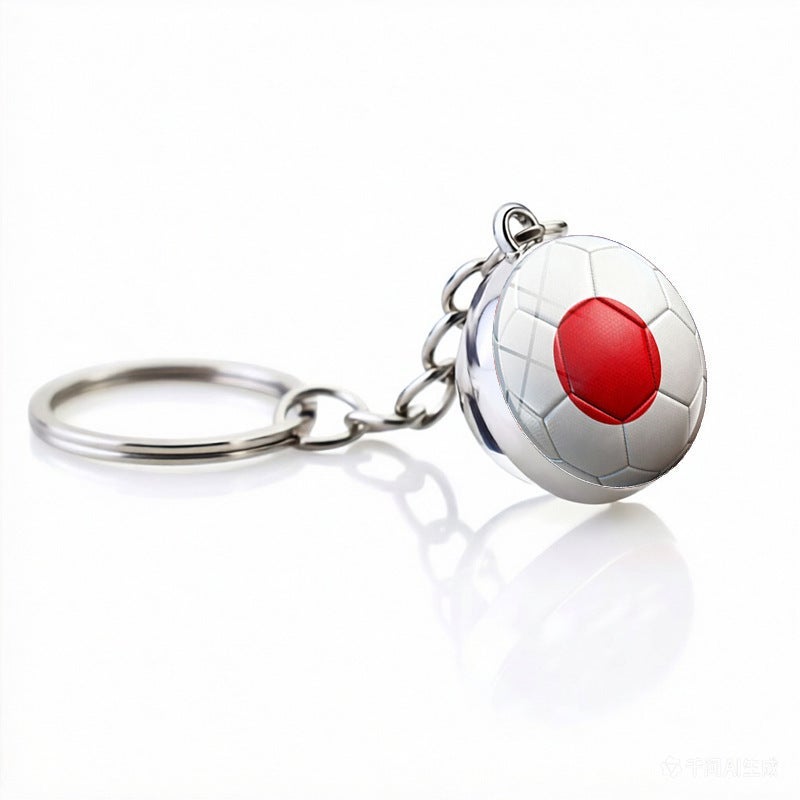 2026 FIFA World Cup USA Canada Mexico Zinc Alloy Keychain Fan Souvenir Mascot Pendant - Image 1