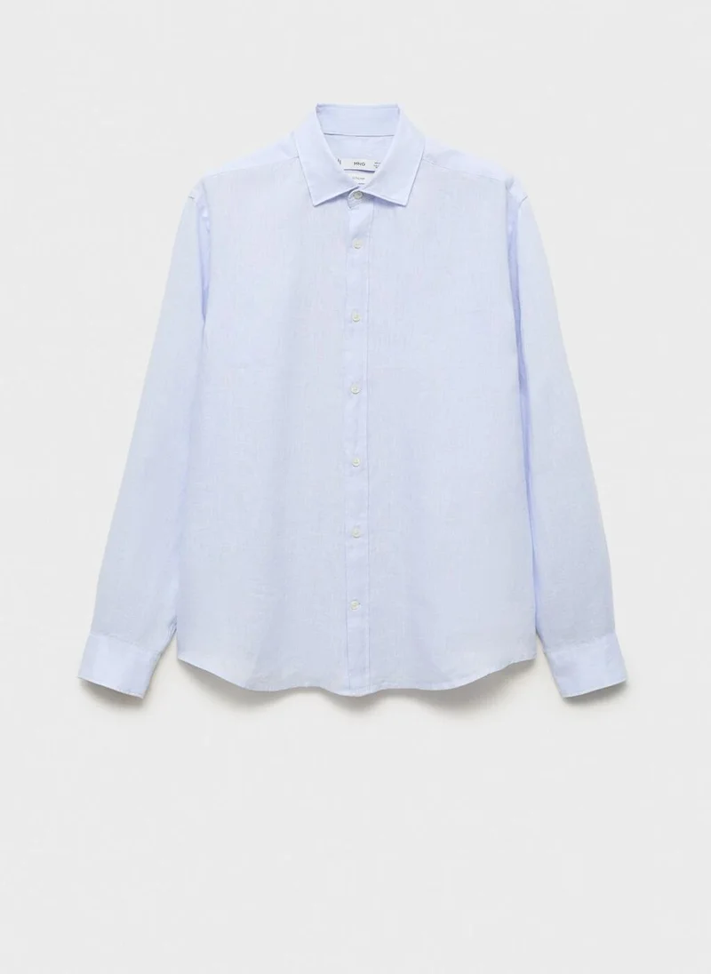 Mango Man Linen 100% Shirt