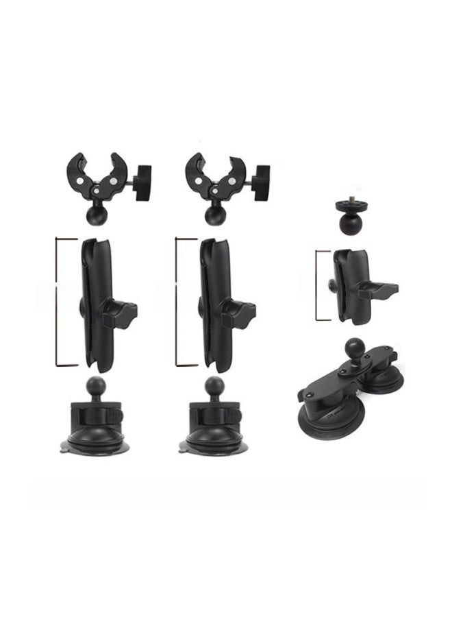 Car Suction Cup Third Person Shooting Accessories Insta360 Onex2RGoPro Selfie Stick Roof Bracket-Color:K06 Car Suction Cup Three Piece Set - Image 1