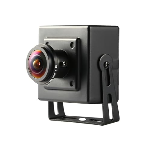 REVODATA Ultra HD 8MP Mini POE IP Camera4K Small Indoor Security Camera Fisheye 17mm Lens 180 Viewing Angle P2P Remote View CCTV POE Fisheye CamH265 Motion Detection I7063PHS82 - Image 1