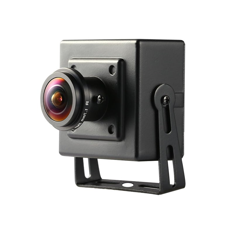 REVODATA Ultra HD 8MP Mini POE IP Camera4K Small Indoor Security Camera Fisheye 17mm Lens 180 Viewing Angle P2P Remote View CCTV POE Fisheye CamH265 Motion Detection I7063PHS82 - Image 2