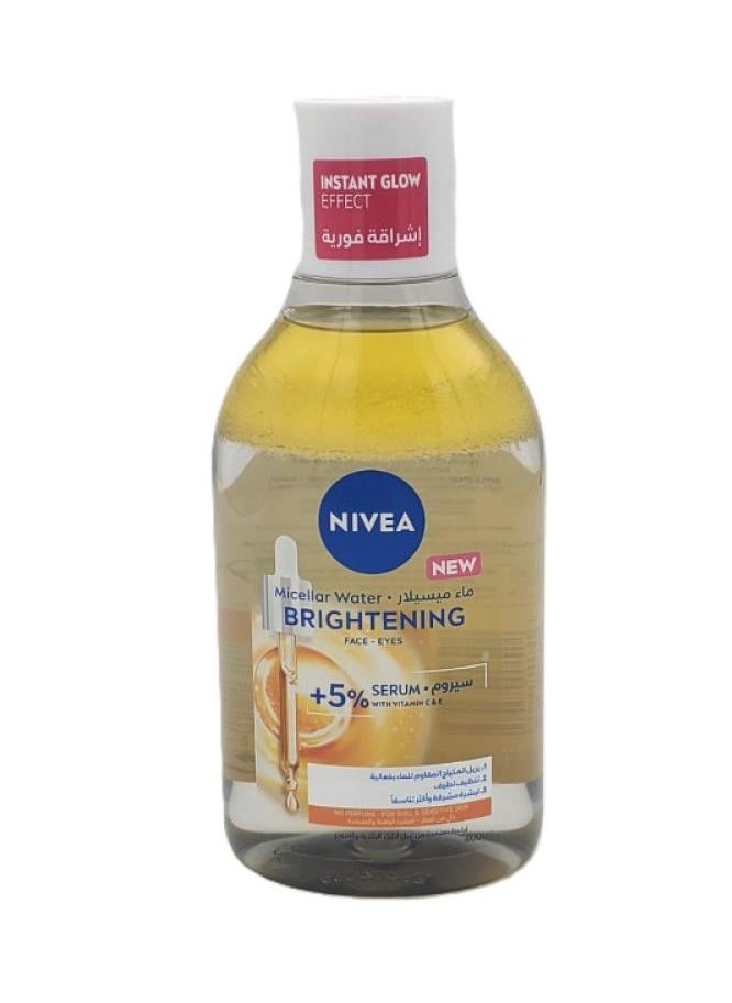 Nivea - Micellar Water Brightening with Vitamin C Serum for Skin Lightening 400ml - Image 1