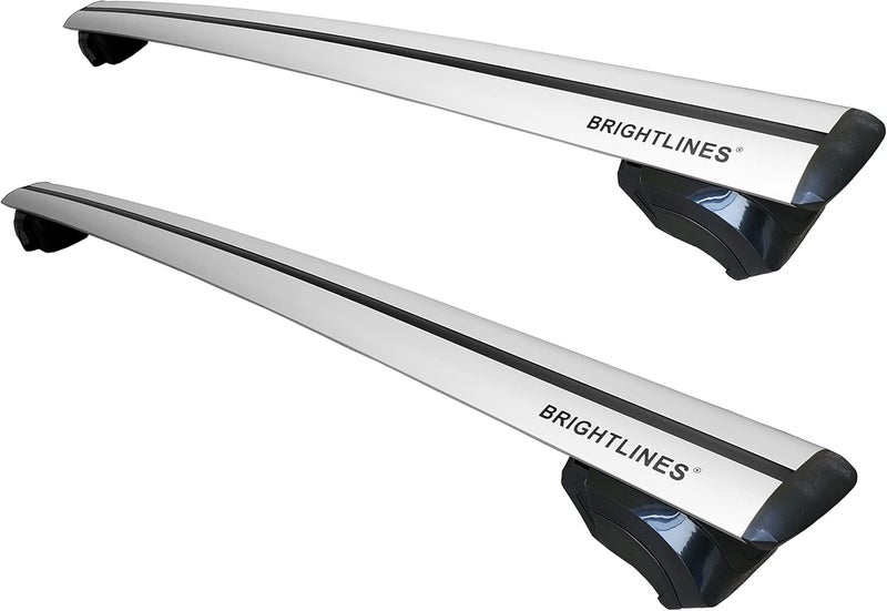 BRIGHTLINES Heavy Duty Anti-Theft Premium Aluminum Roof Bars Roof Rack Crossbars for Ford Explorer 2020-2022 - Image 2